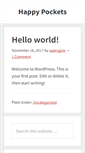 Mobile Screenshot of happypockets.com